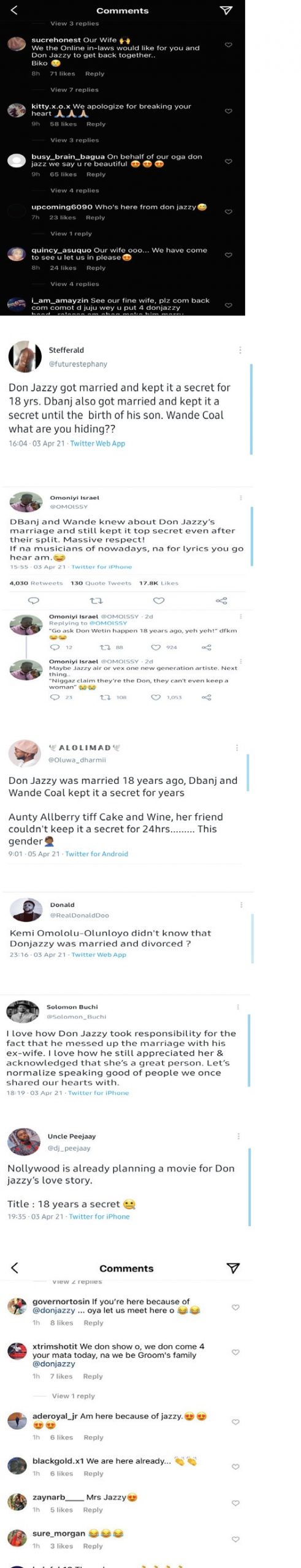 Donjazzy Failed marriage 22