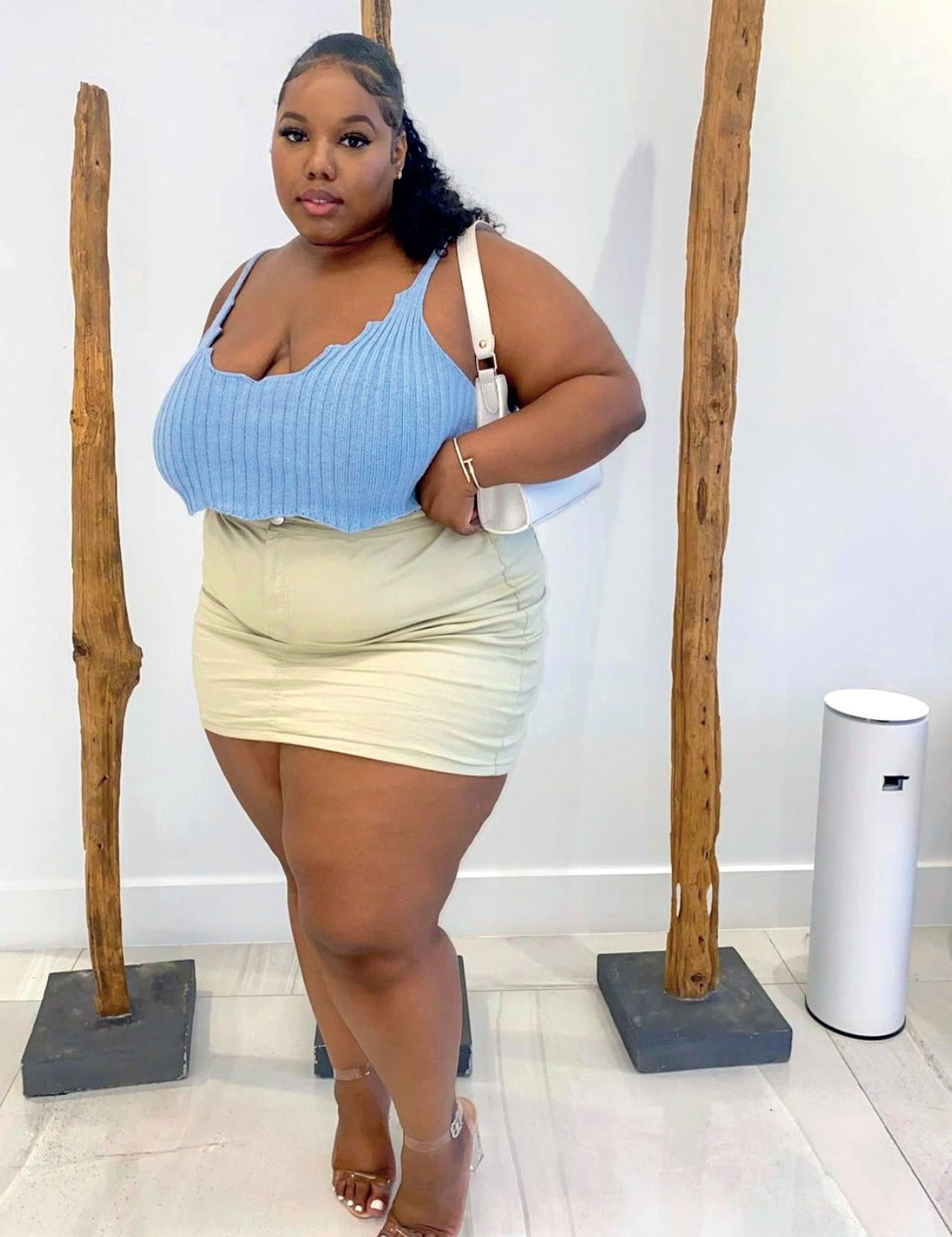 Plus size woman