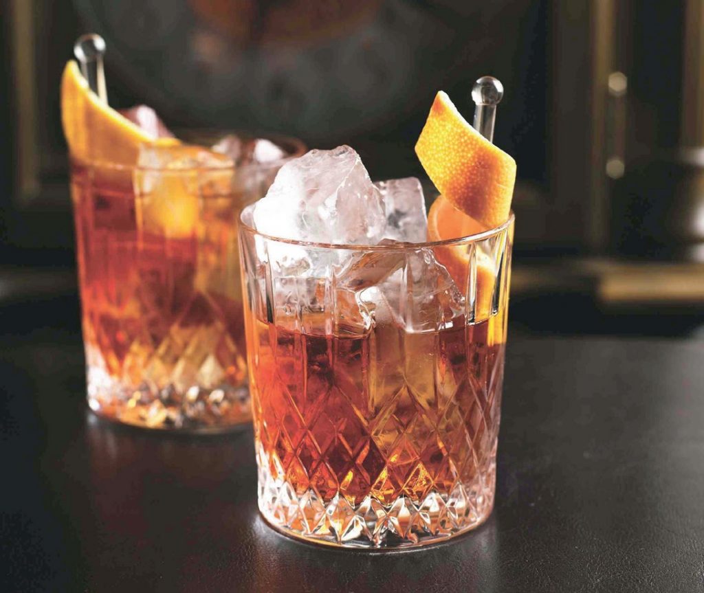 Finger-Stirred Negroni