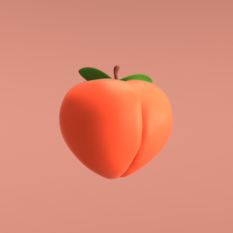 Peach Emoji