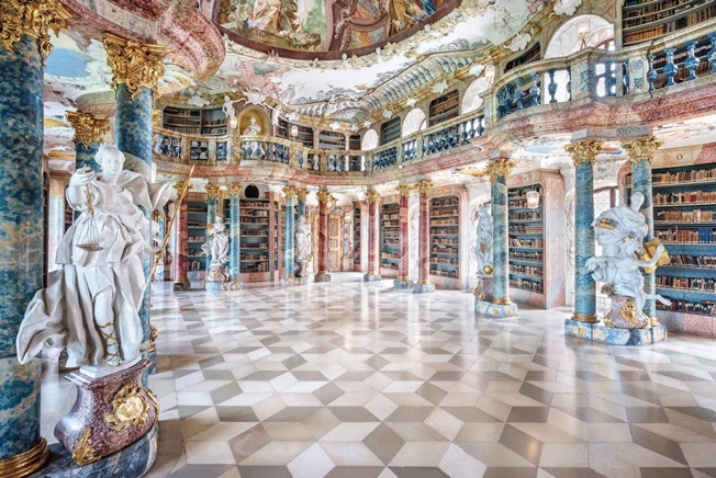Wiblinglen Abbey Library – Ulm,