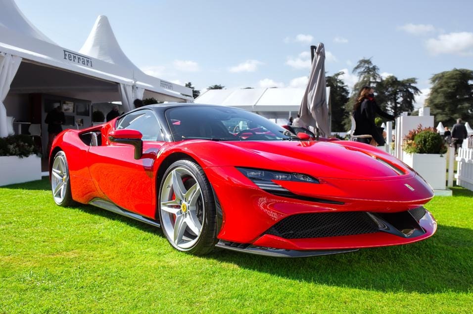 Red Ferrari