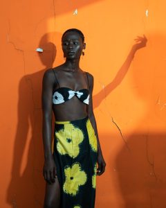Abiola Olusola - bandeau top & skirt