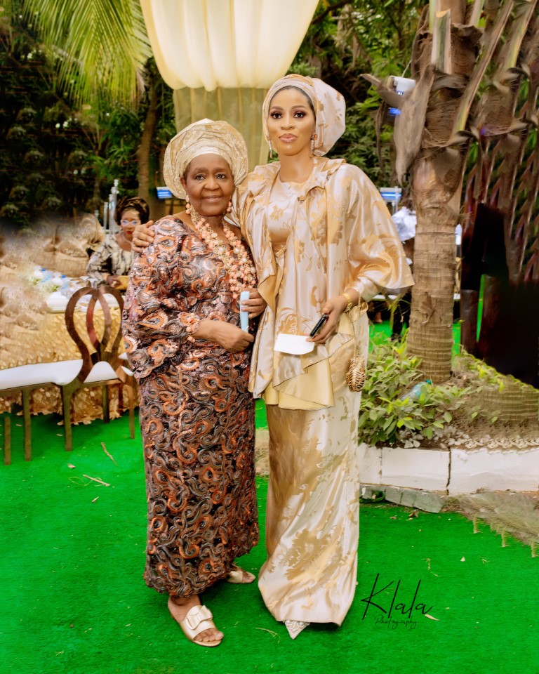 Alhaja Kuburat Okoya and Chief (Dr.) Sade Okoya