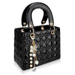Black Quilted Grab Bag CHRISTIAN DIOR