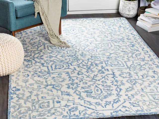 Kayseri Light Blue Hand-Tufted Rug COTTAGE AND BUNGALOW