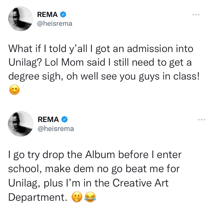 Rema announcement