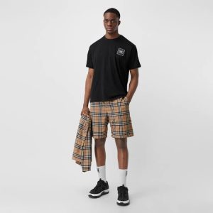 Vintage Check Technical Twill Shorts BURBERRY