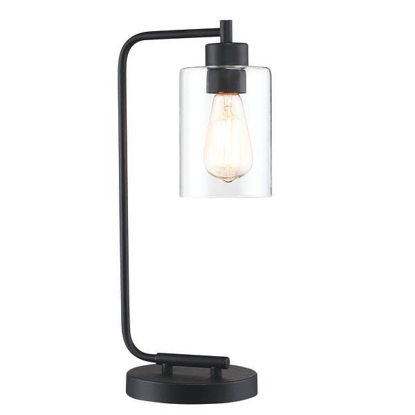 Black Industrial Desk Lamp