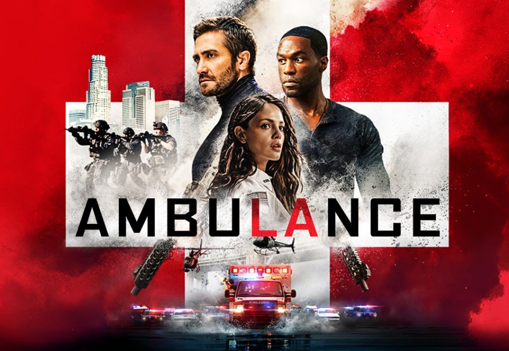 movie review ambulance 2022