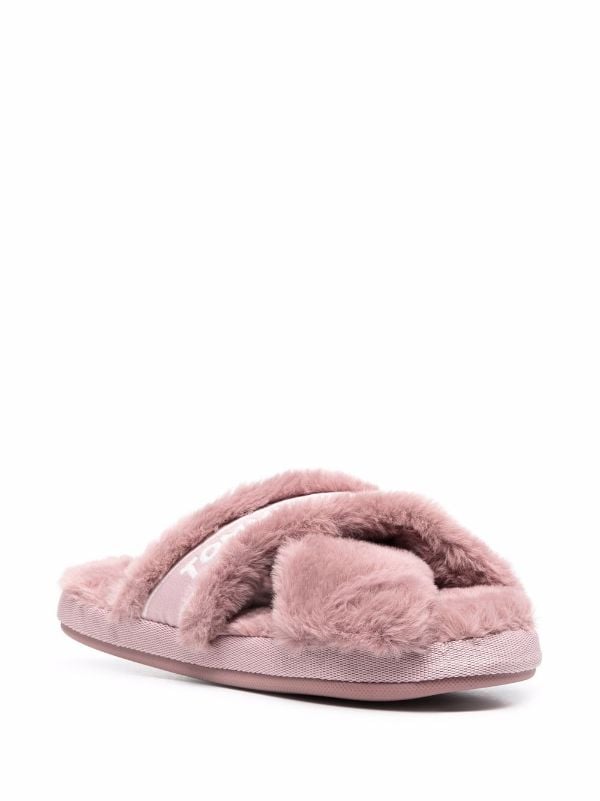Tommy Furry Home Slippers TOMMY HILFIGER