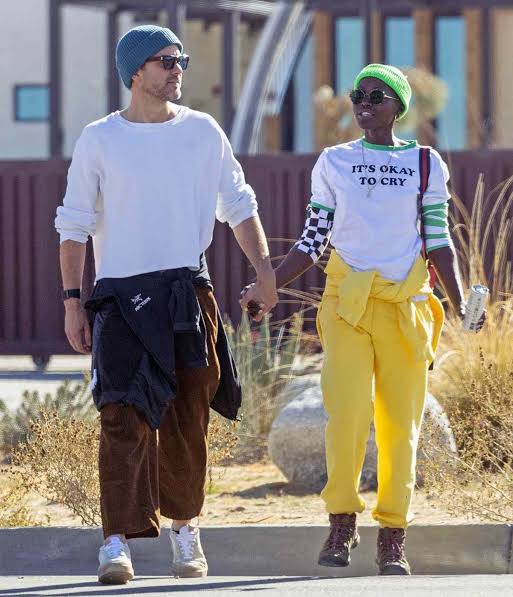 Lupita Nyong"o and Joshua Jackson spotted walking in Hollywood