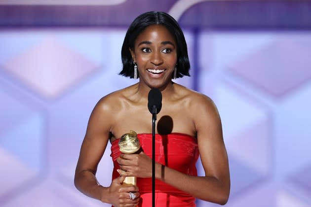 Ayo Edebiri s Golden Globes Speech Celebrates Hollywood s Unsung